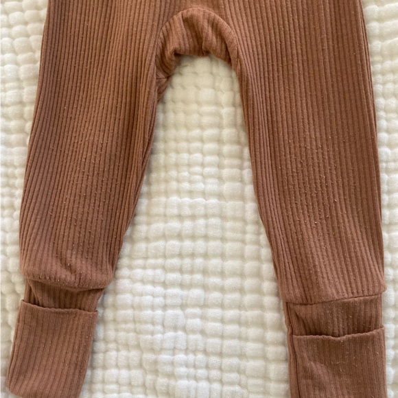 Little Sleepies Ribbed Zippy - Picture 3 of 4